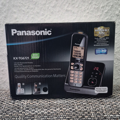 Panasonic tg6721 dect - panasonic,