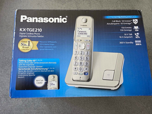 Panasonic tge210 dect - panasonic,